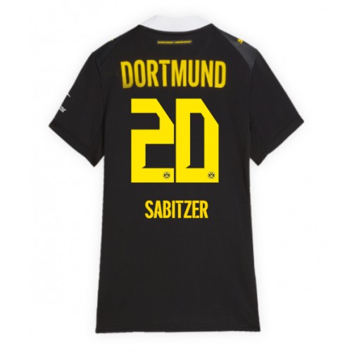 Borussia Dortmund Marcel Sabitzer #20 Vieraspaita Naiset 2026-27 Lyhythihainen